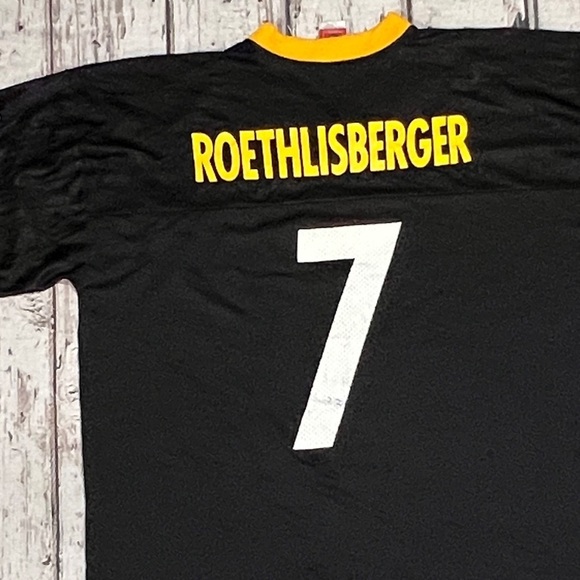 Ben Roethlisberger Pittsburgh Steelers Reebok NFL Football Jersey - Picture 5 of 8